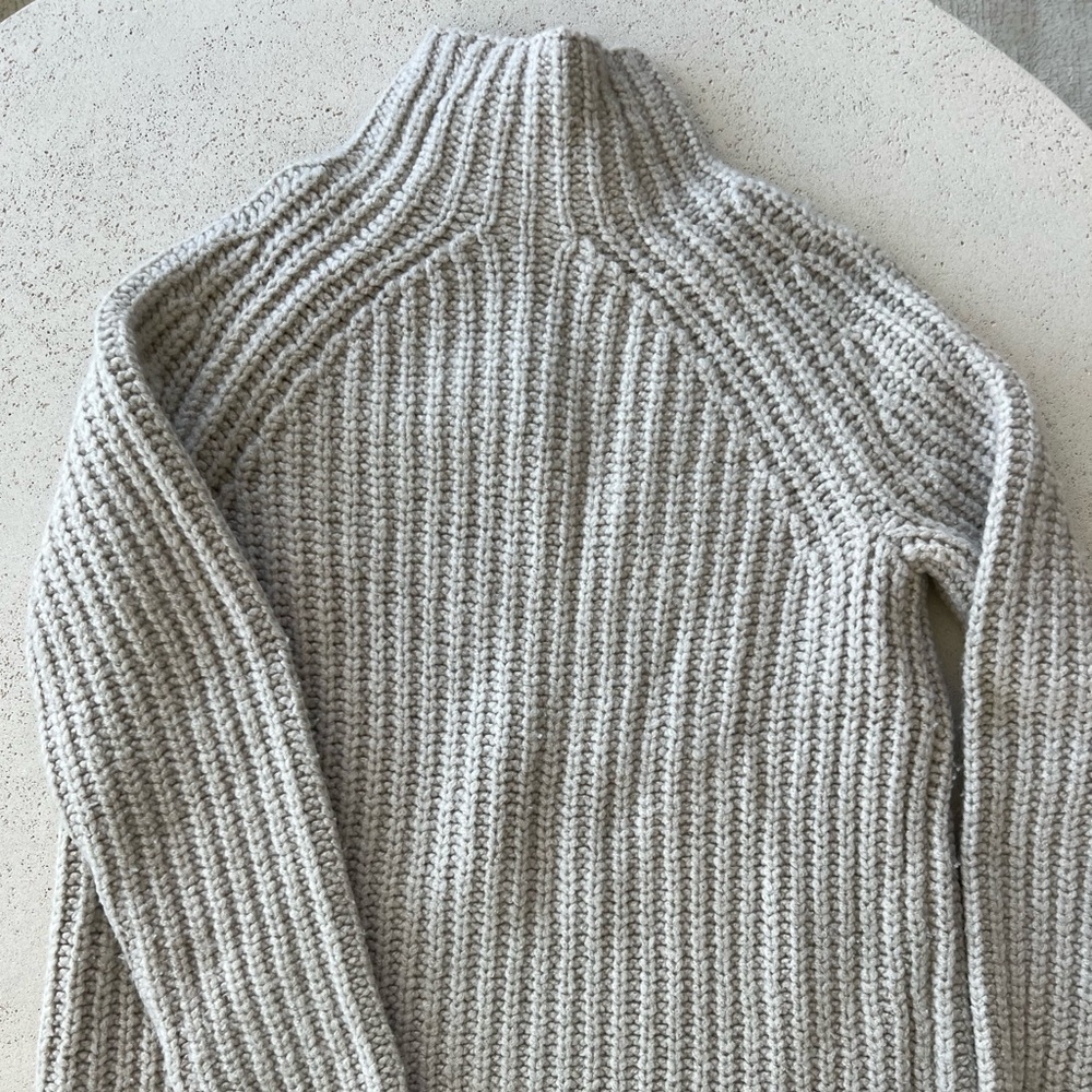 Theory Cream Knit Sweater